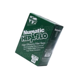 Numatic (NVM-3AH) Hepaflo Dust Bags - 10 pack