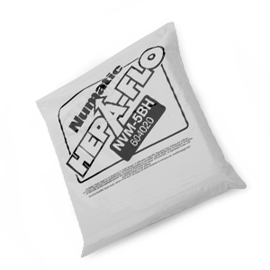 Numatic (NVM-5BH) 356MM Hepaflo Open Dust Bags - Pack of 10