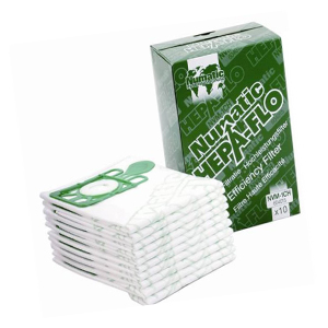 Numatic (NVM-1CH) Hepaflo Dust Bags - Pack of 10